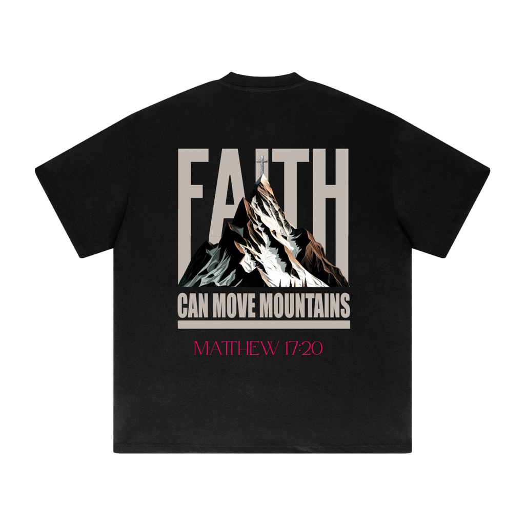 4GVIN "Faith Can Move Mountains" Tee ( Oversize )