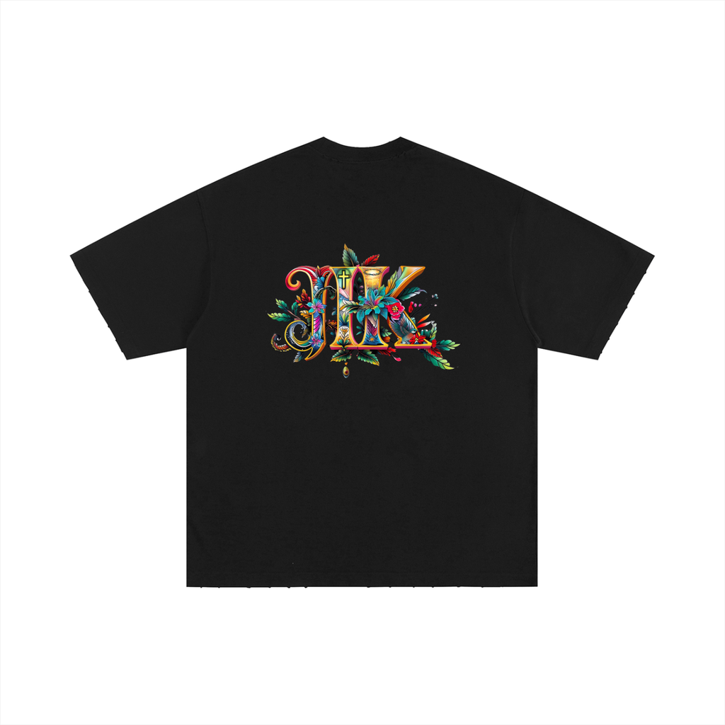 4GVIN Heavyweight Hand-frayed T-Shirt