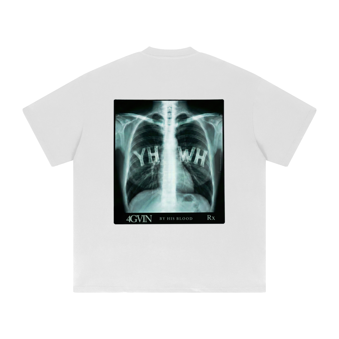 4GVIN "Breath of Life" tee Heavyweight Drop Shoulder
