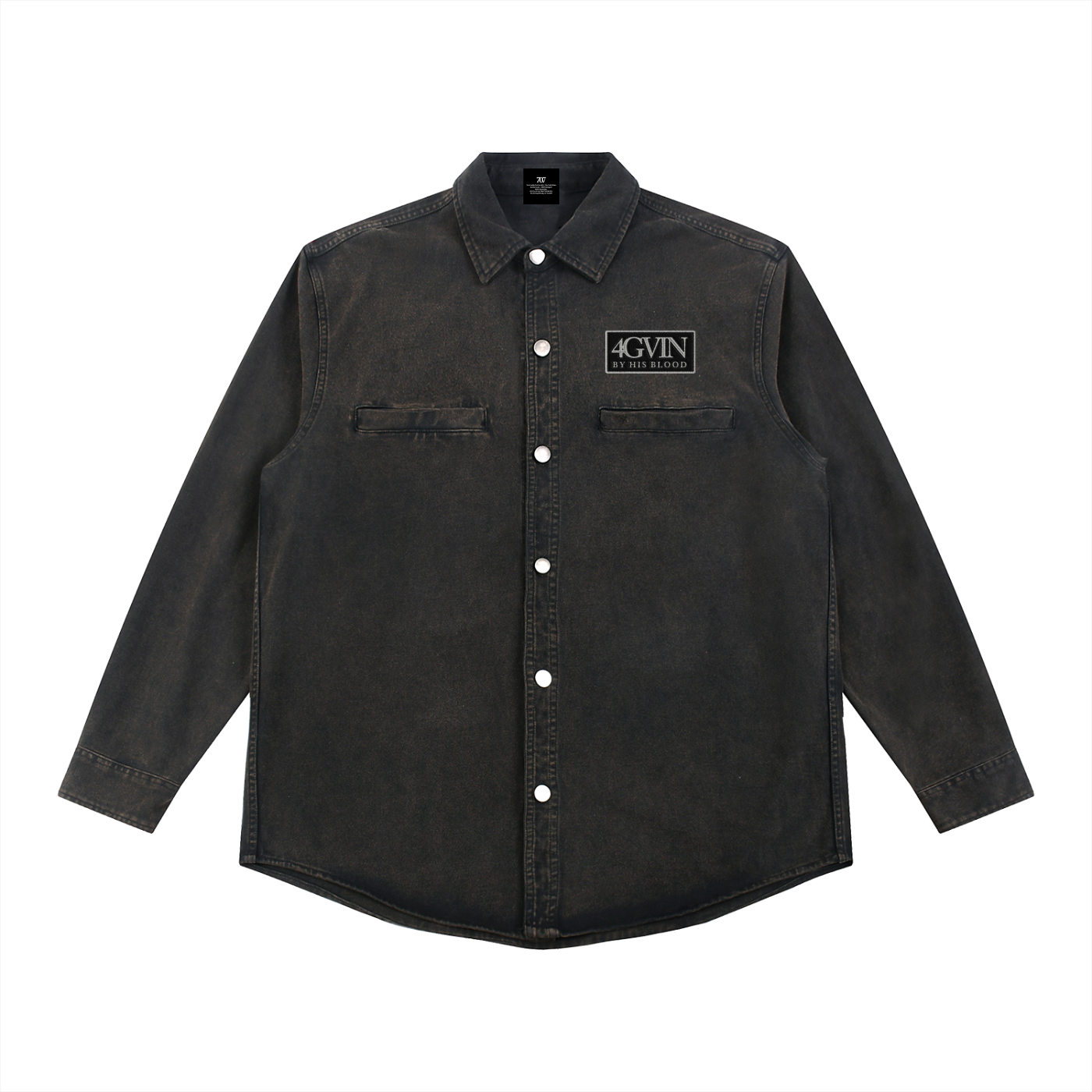 4GVIN "By His Blood" Vintage Work Jacket