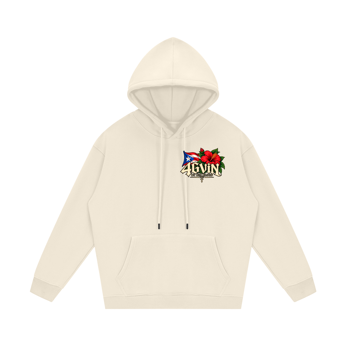 4GVIN ( Bori ) Streetwear Unisex Fleece Hoodie