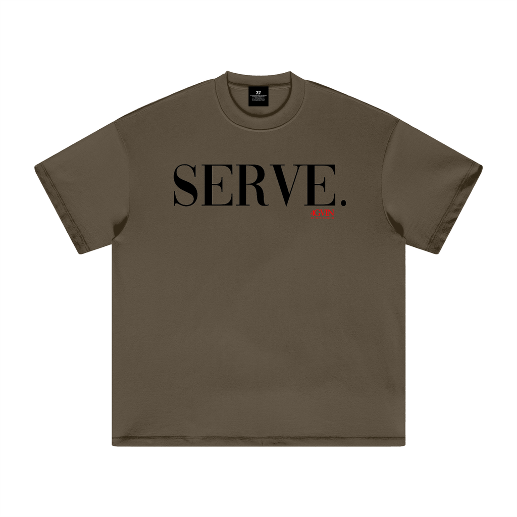 4GVIN ( SERVE ) Heavyweight Tone T-Shirt