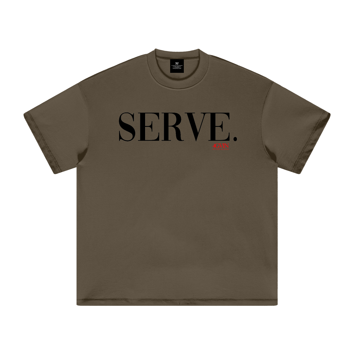 4GVIN ( SERVE ) Heavyweight Tone T-Shirt