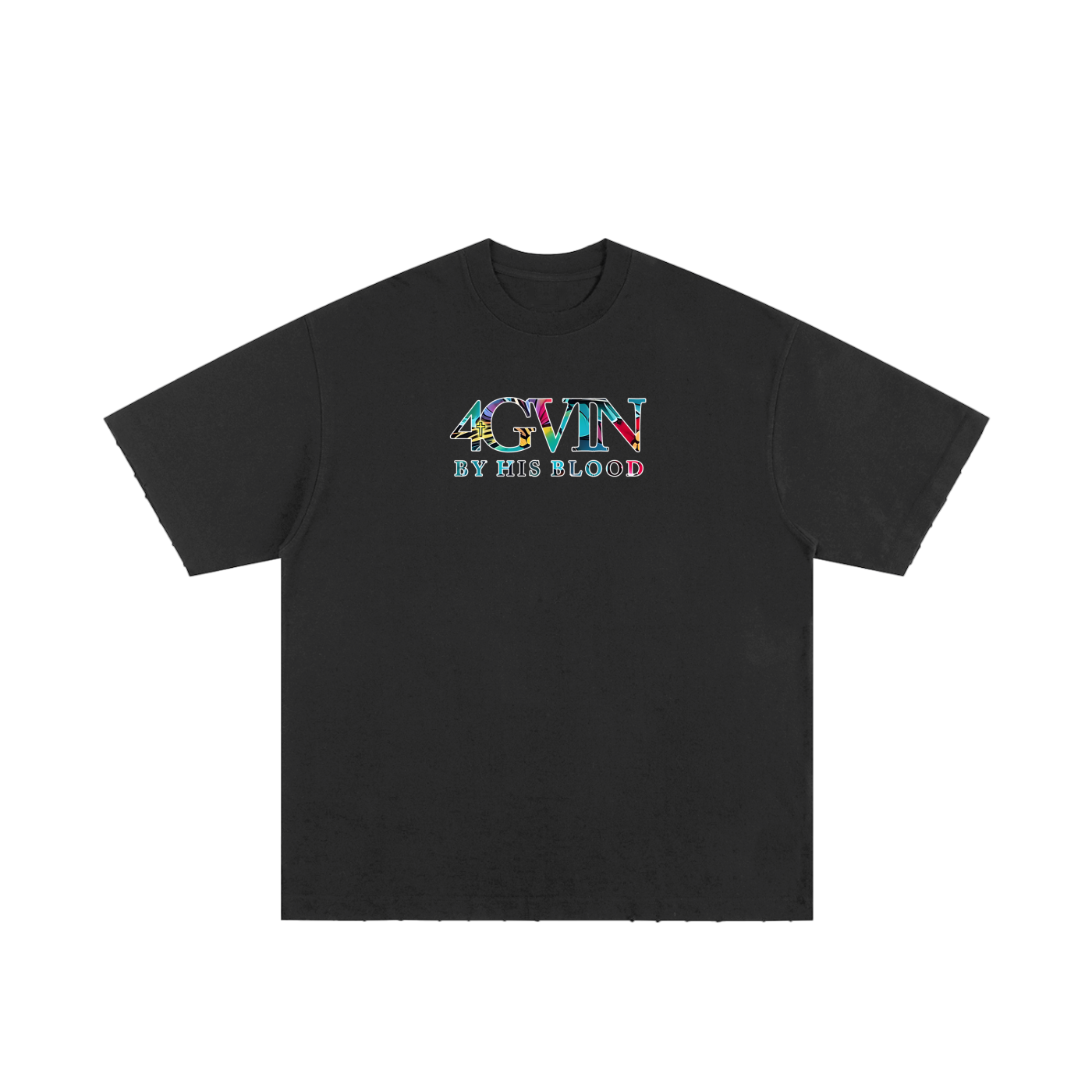 4GVIN Heavyweight Hand-frayed T-Shirt