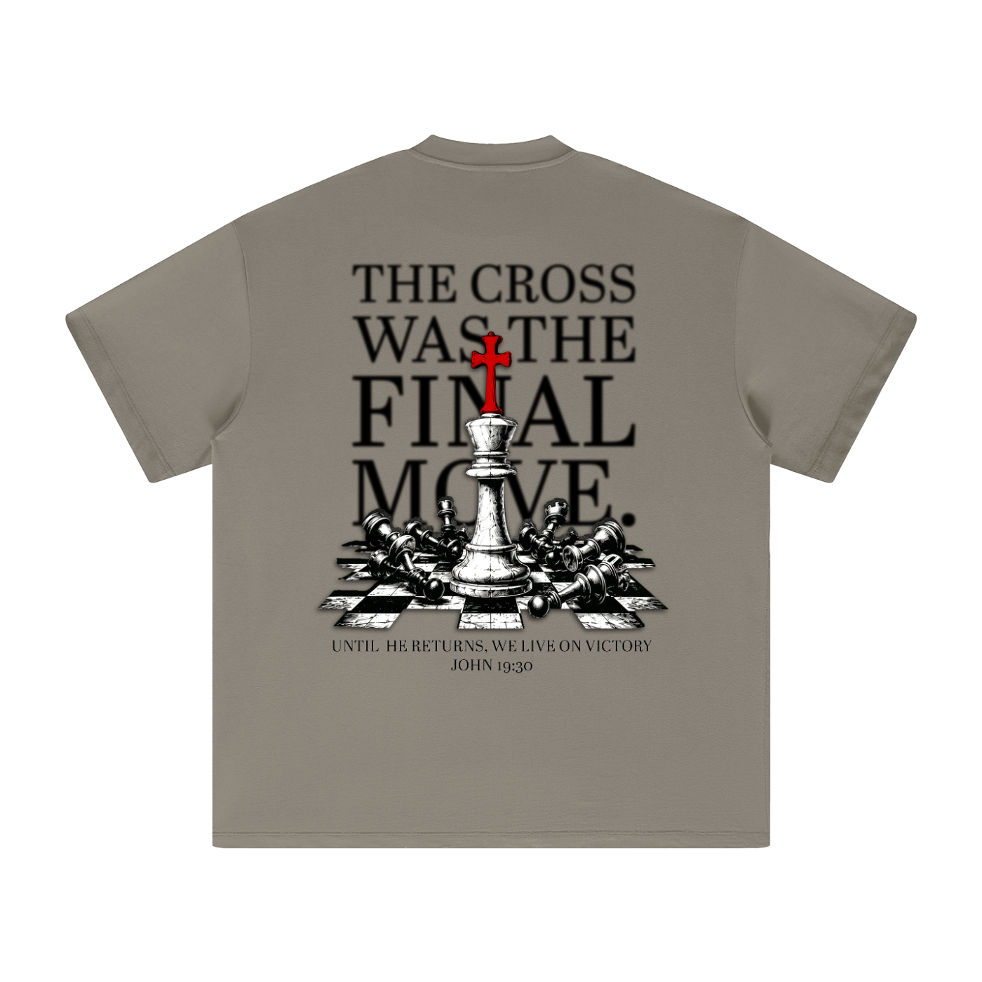 4GVIN ( Checkmate ) Heavyweight Tone T-Shirt