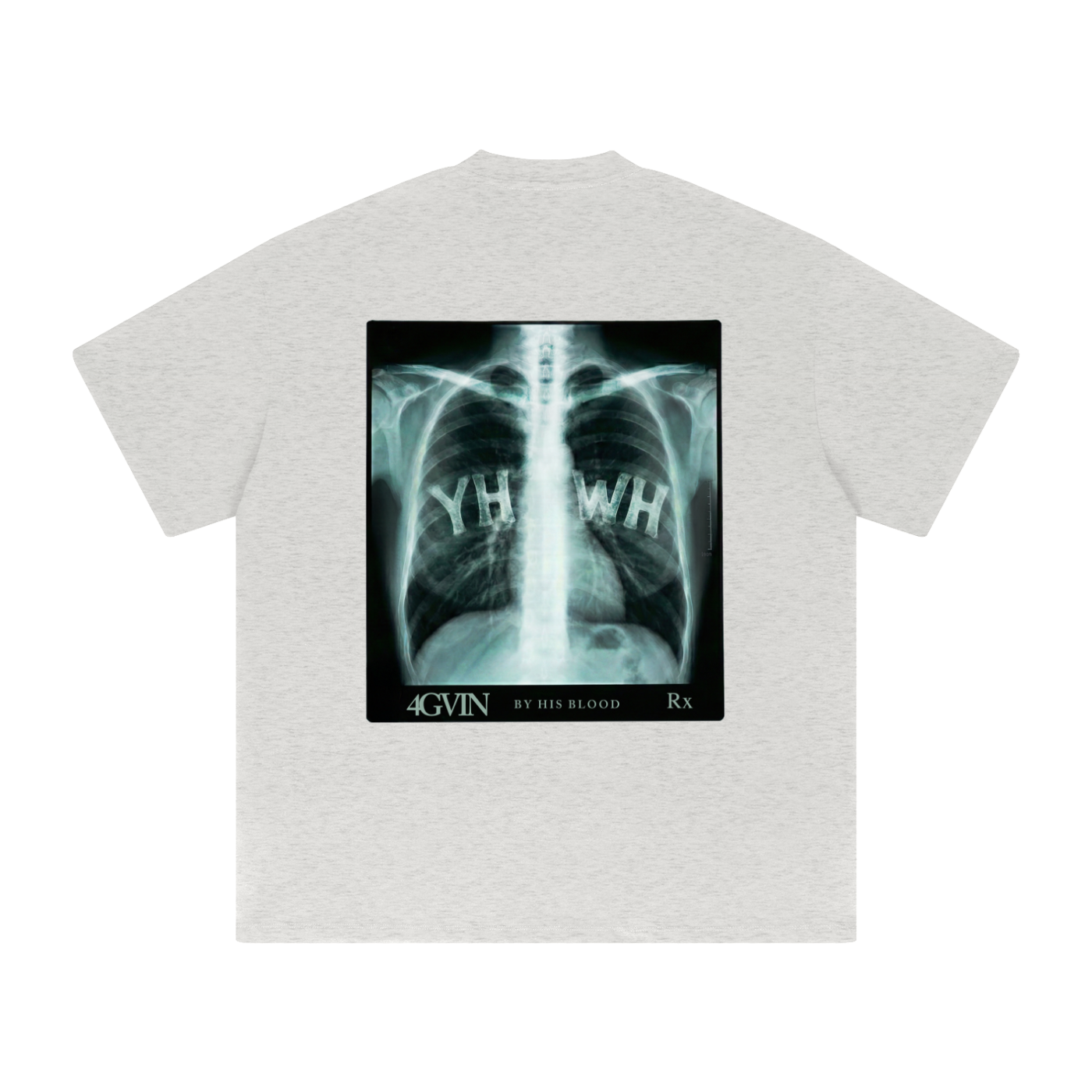 4GVIN "Breath of Life" tee Heavyweight Drop Shoulder