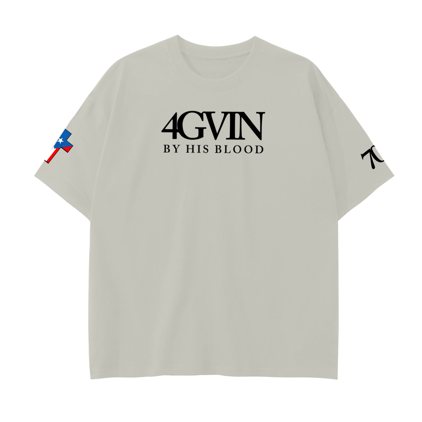 Drop Shoulder Cotton T-Shirt