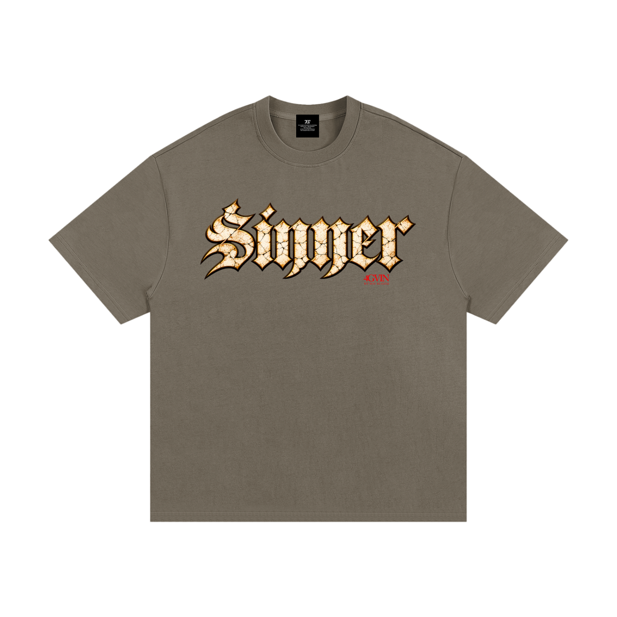 4GVIN ( Sinner ) Heavyweight Cotton T-Shirt