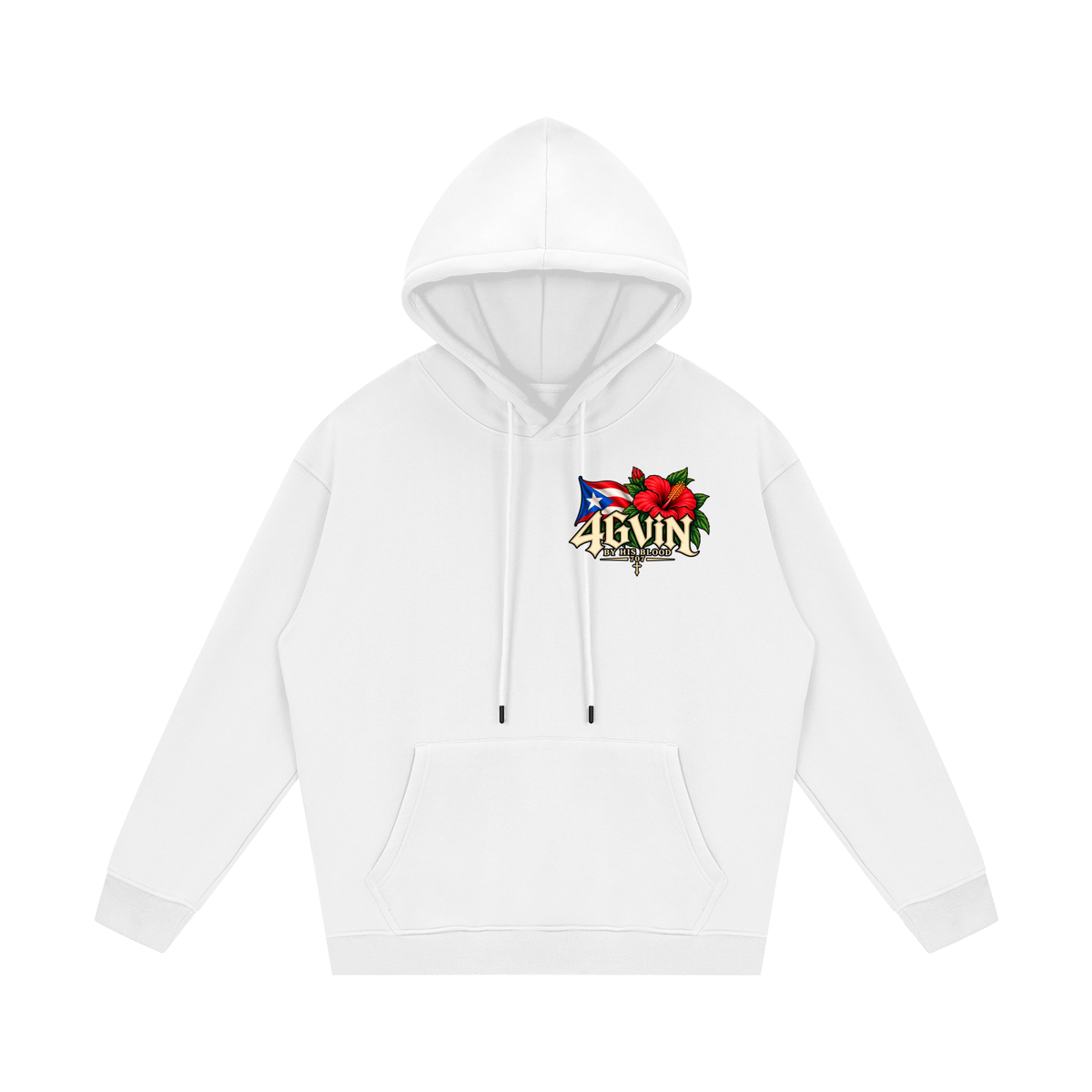 4GVIN ( Bori ) Streetwear Unisex Fleece Hoodie