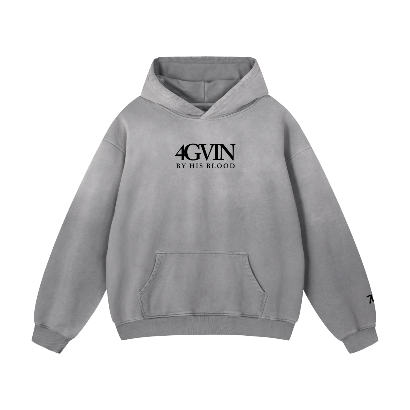 4GVIN ( Driven ) Heavyweight Sunfade Oversized Hoodie