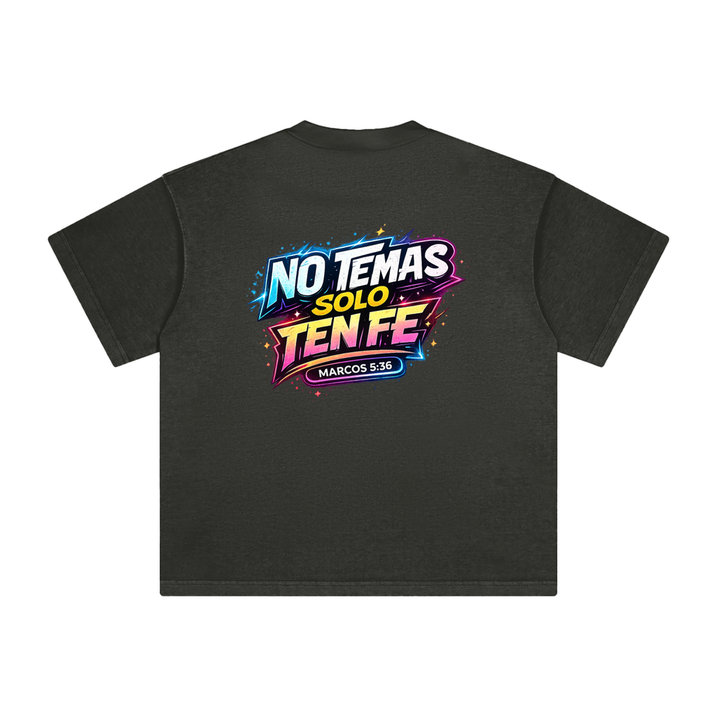 4GVIN ( No Temas ) Heavyweight Vintage Washed T-Shirt