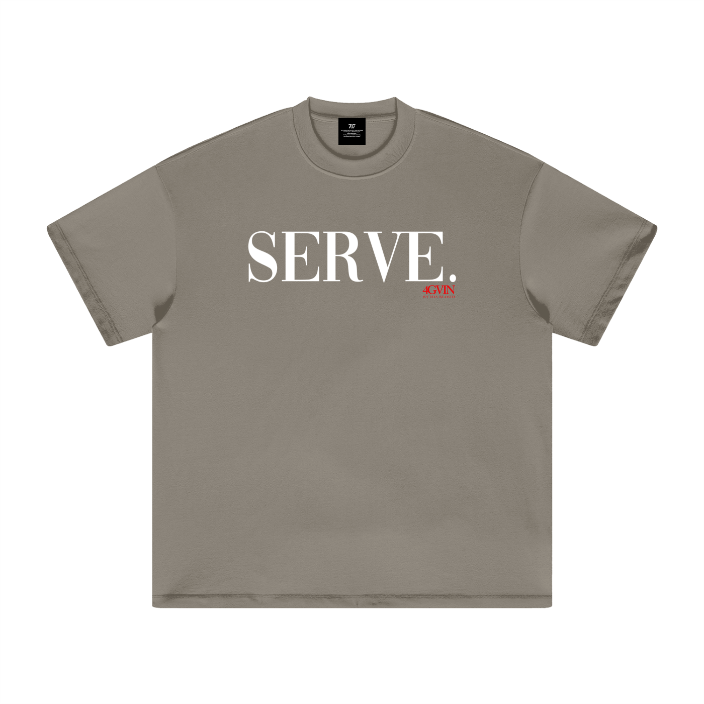 4GVIN ( Serve ) Heavyweight Tone T-Shirt