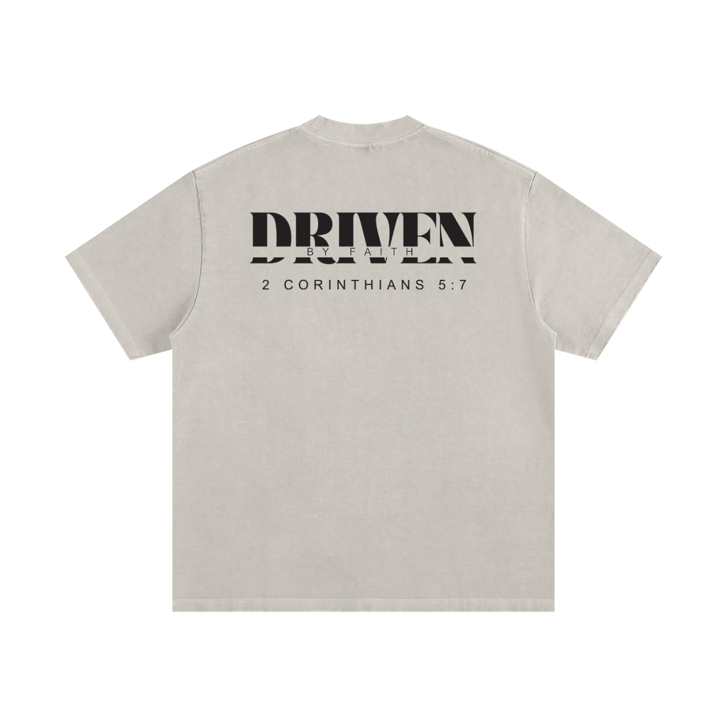 Heavyweight Vintage Washed Frayed T-Shirt