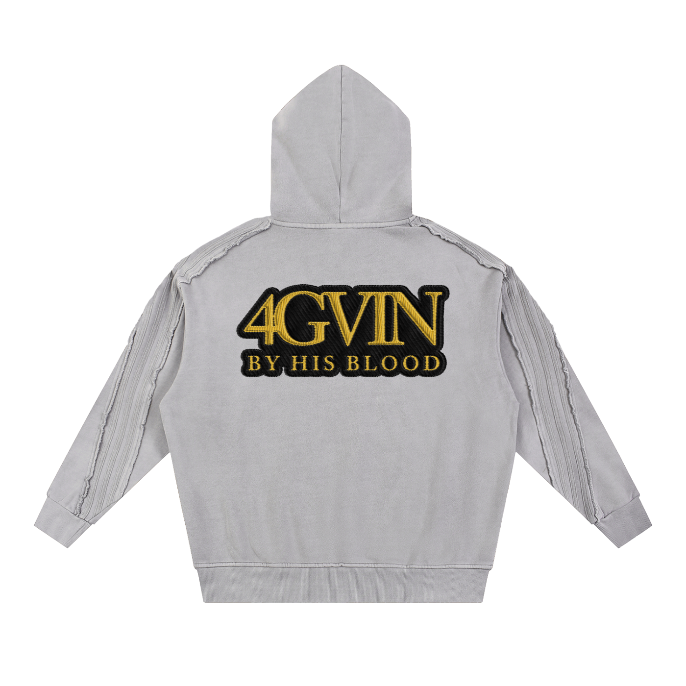 "707 Wax Seal" Deconstructed Hoodie 3d EFX