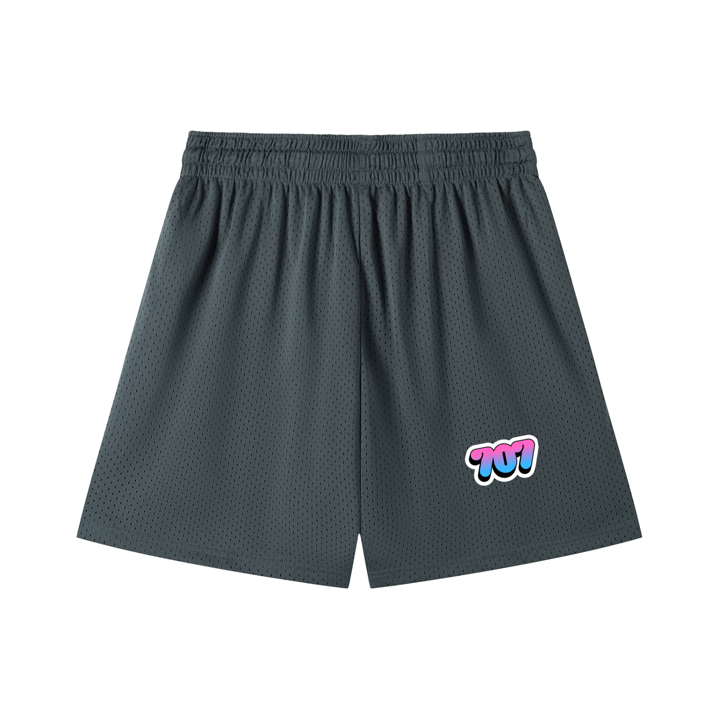 Mesh Drawstring Shorts