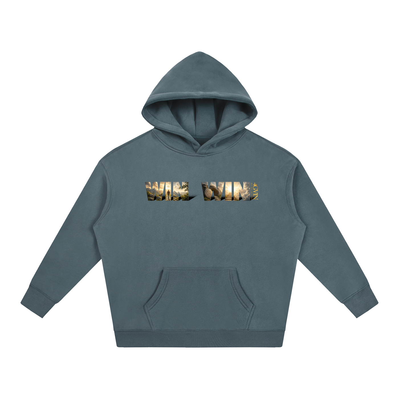 4GVIN ( WIN/WIN ) Oversize Fleeced Hoodie