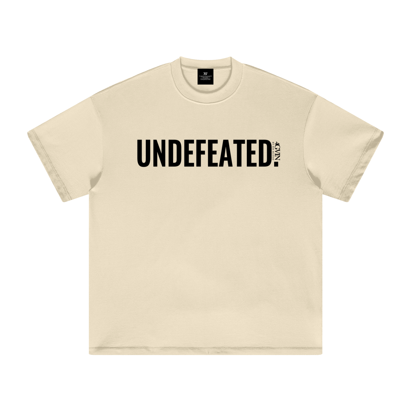 4GVIN ( Jesus Never )  Earth Tone T-Shirt
