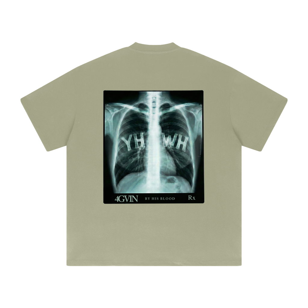 4GVIN "Breath of Life" tee Heavyweight Drop Shoulder ( Oversize )