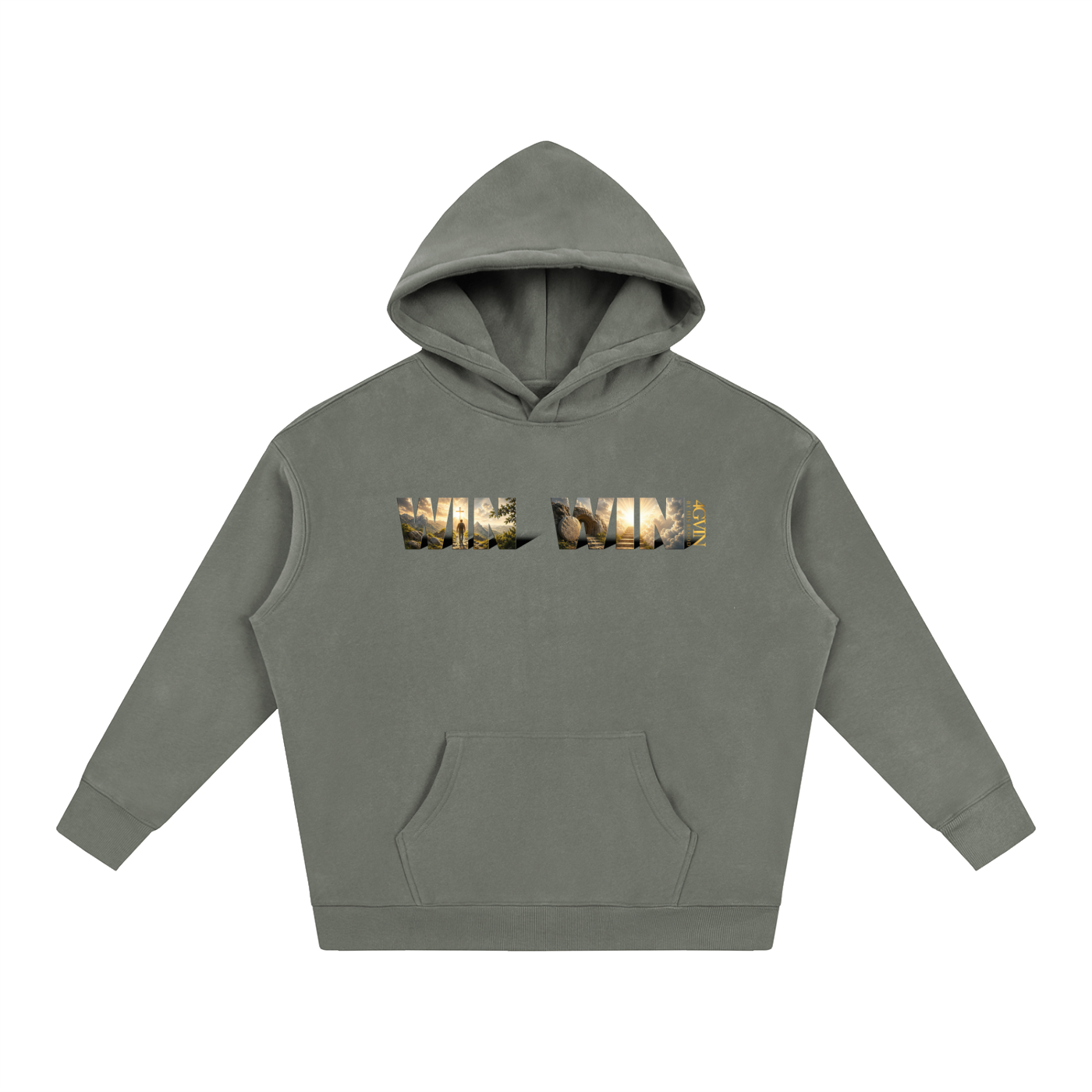 4GVIN ( WIN/WIN ) Oversize Fleeced Hoodie