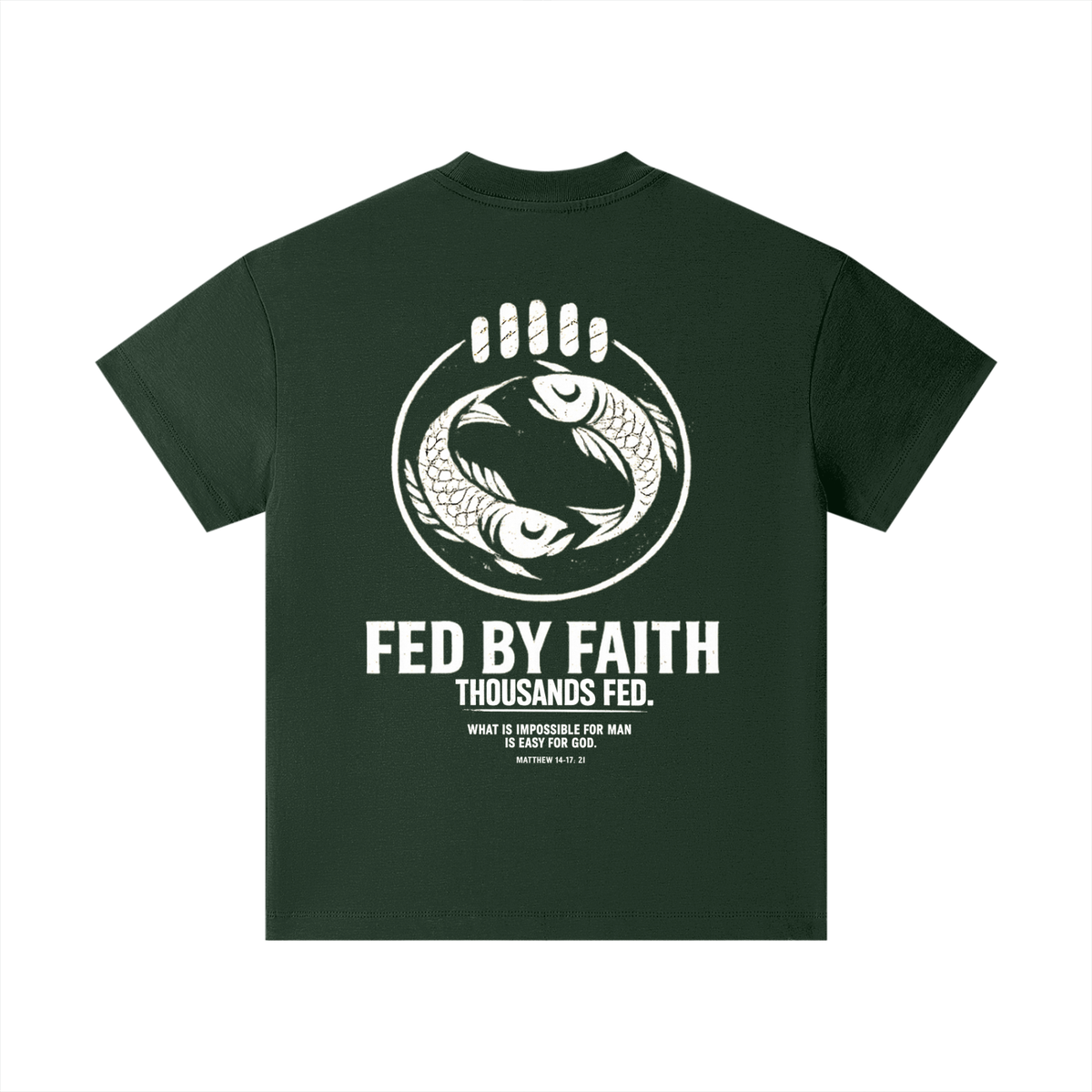 4GVIN ( 5 Panes ) Cotton Essential Kids T-Shirt