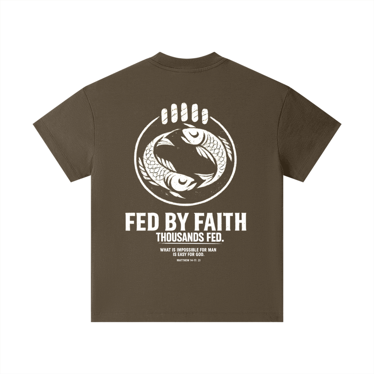 4GVIN ( 5 Panes ) Cotton Essential Kids T-Shirt