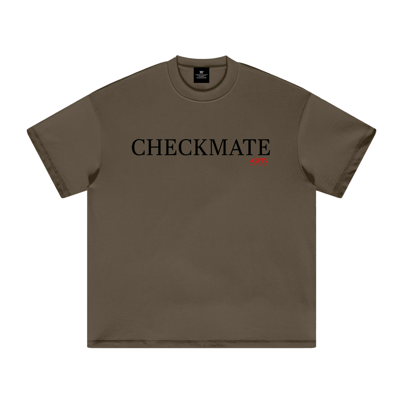 4GVIN ( Checkmate ) Heavyweight Tone T-Shirt
