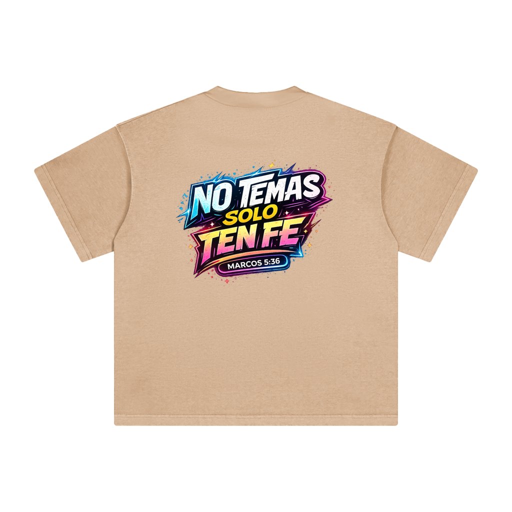 4GVIN ( No Temas ) Heavyweight Vintage Washed T-Shirt