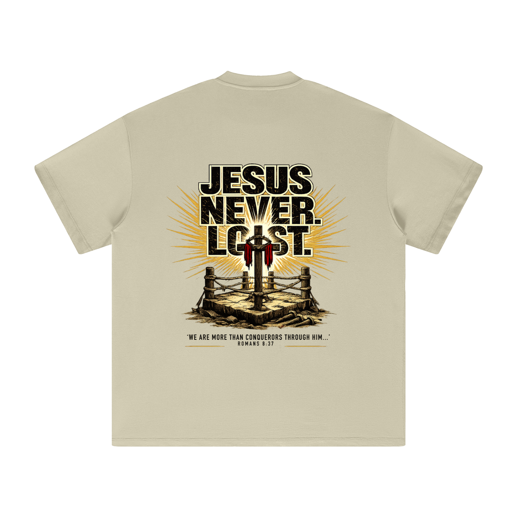 4GVIN ( Jesus Never )  Earth Tone T-Shirt