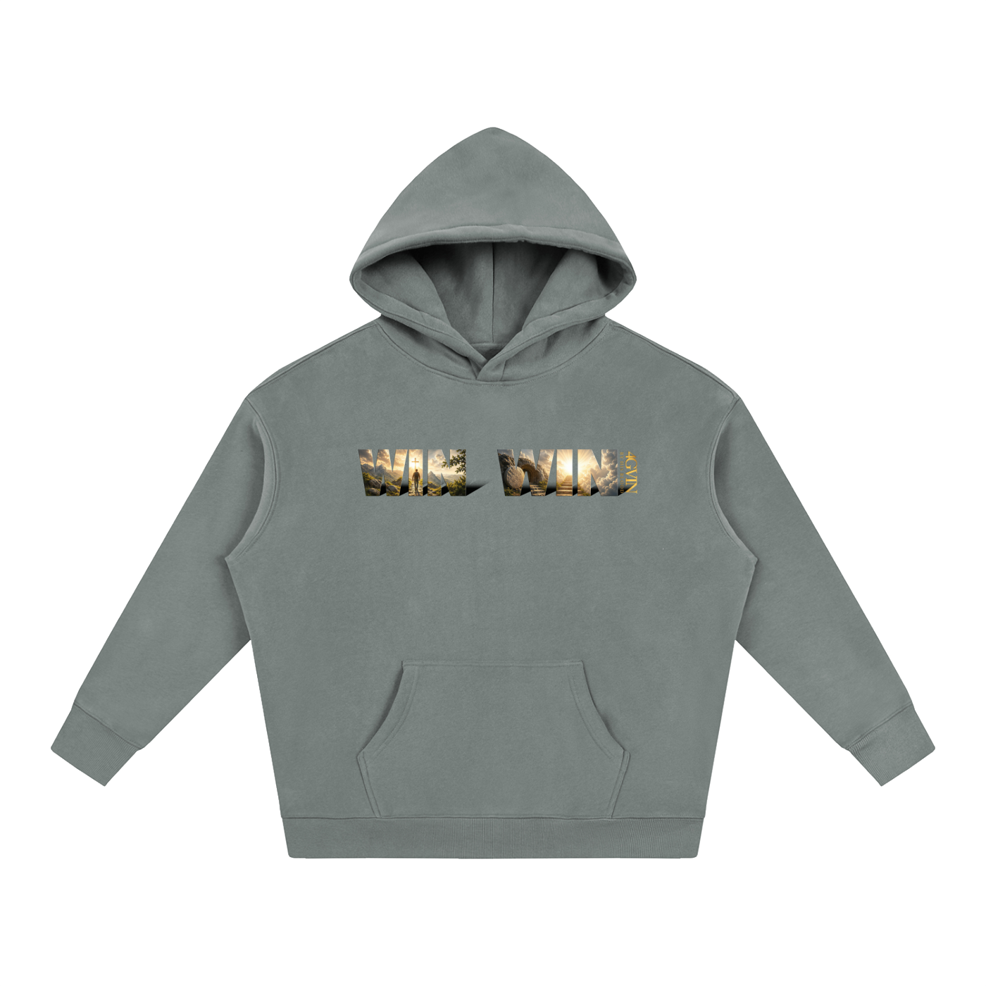 4GVIN ( WIN/WIN ) Oversize Fleeced Hoodie