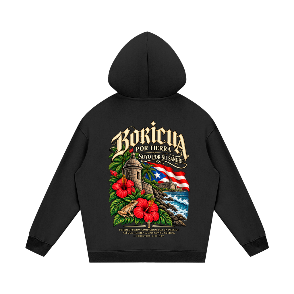 4GVIN ( Bori ) Streetwear Unisex Fleece Hoodie