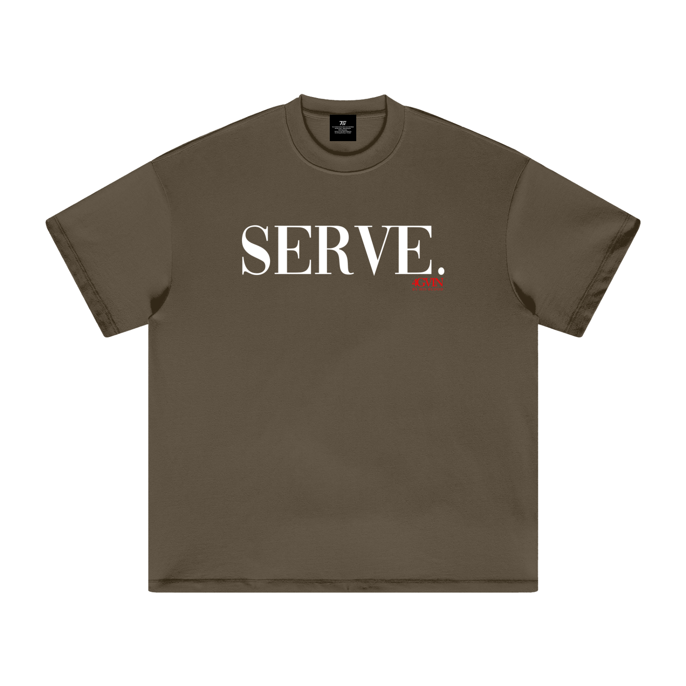 4GVIN ( Serve ) Heavyweight Tone T-Shirt
