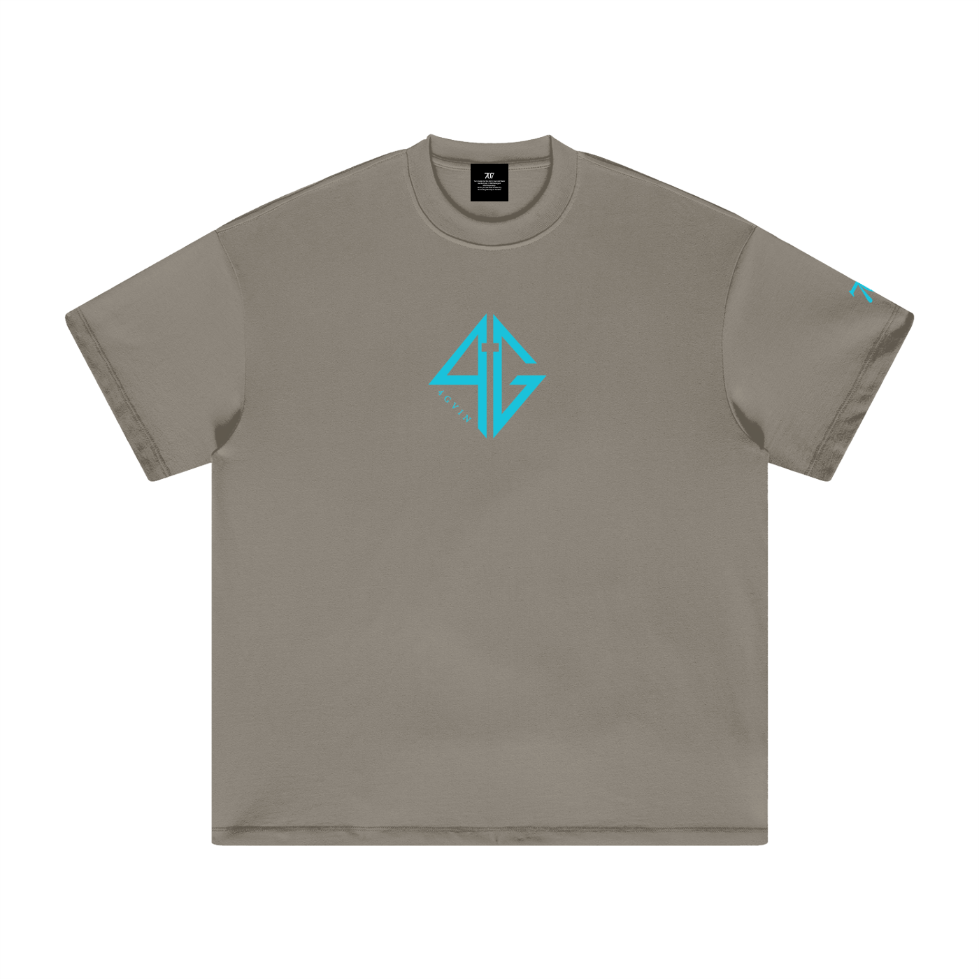 4GVIN ( No Fear ) Heavyweight Earth Tone T-Shirt