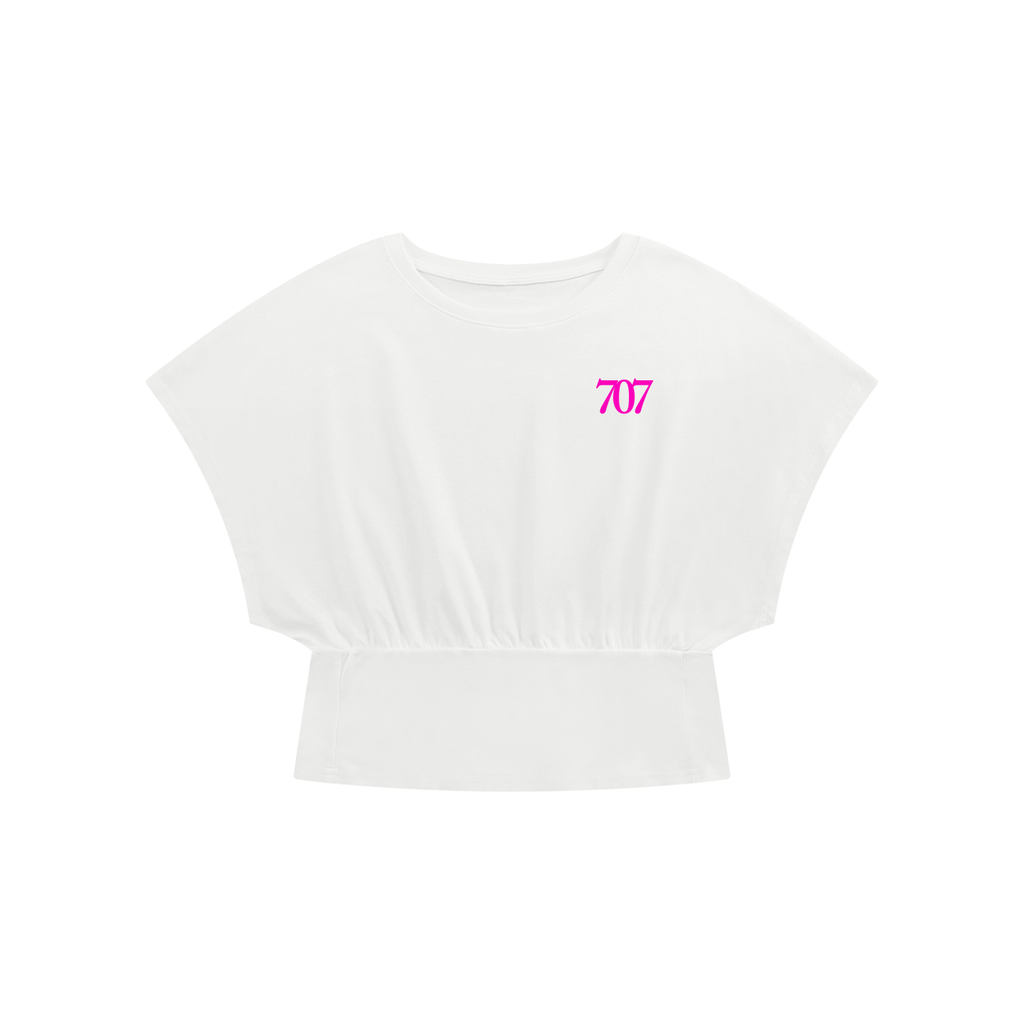 4GVIN Women’s Crop Dolman T-Shirt