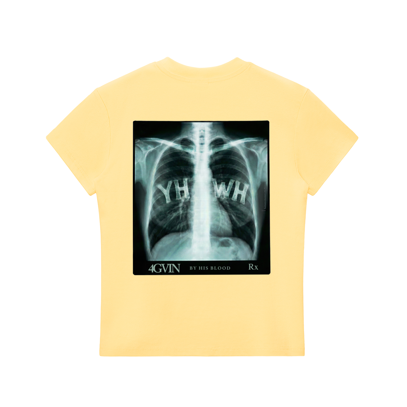 4GVIN "Breath of Life" Girls Essential Bodycon Crewneck T-Shirt