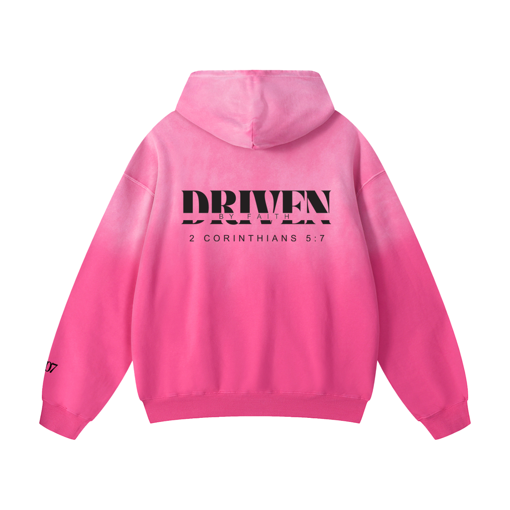 4GVIN ( Driven ) Heavyweight Sunfade Oversized Hoodie