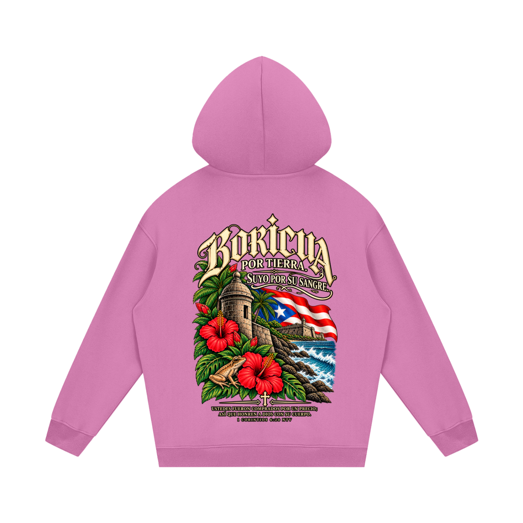 4GVIN ( Bori ) Streetwear Unisex Fleece Hoodie