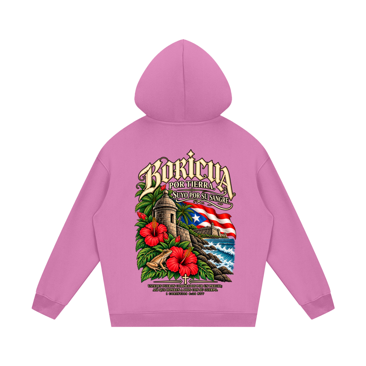 4GVIN ( Bori ) Streetwear Unisex Fleece Hoodie