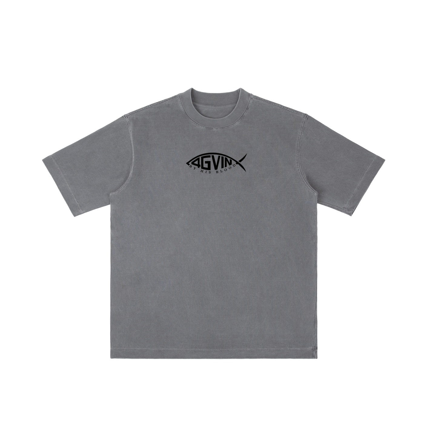 4GVIN ( Too Far ) Wash Drop Shoulder T-shirt