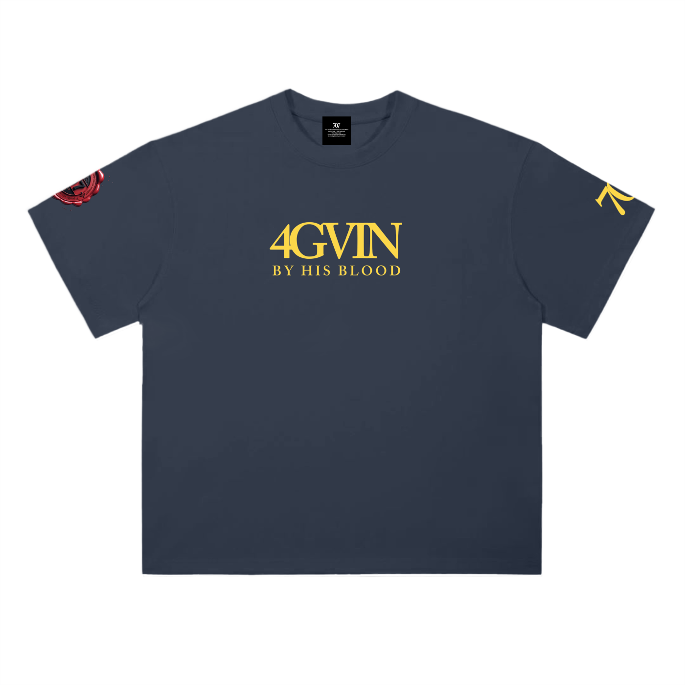 Heavyweight Drop Shoulder Cotton T-Shirt