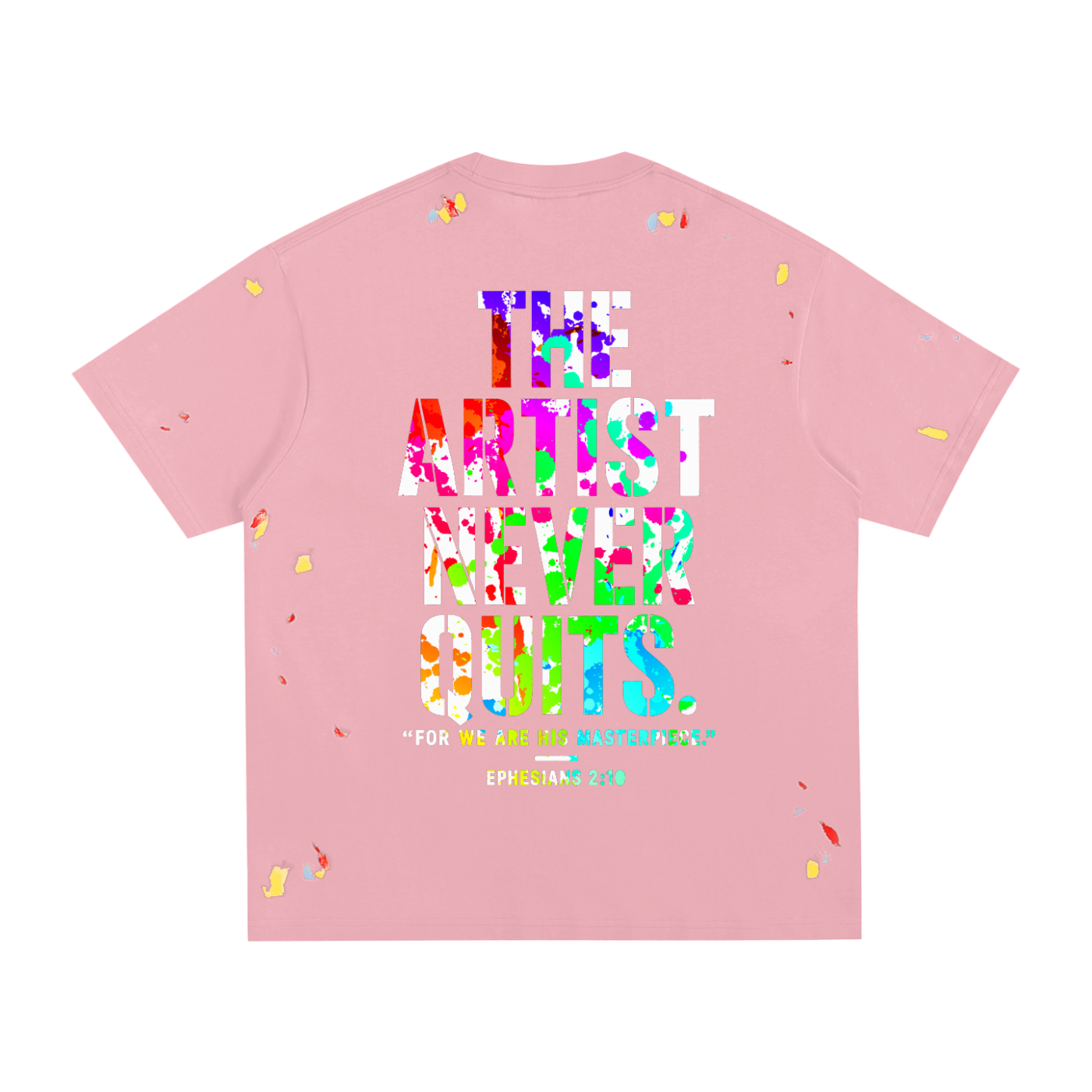 4GVIN ( Art ) Paint Splatter T-Shirt