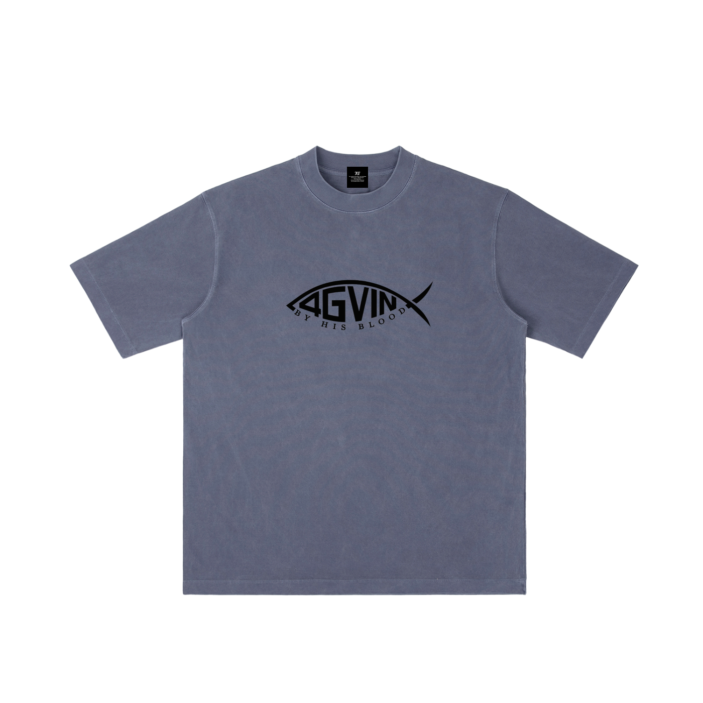 4GVIN ( Too Far ) Wash Drop Shoulder T-shirt