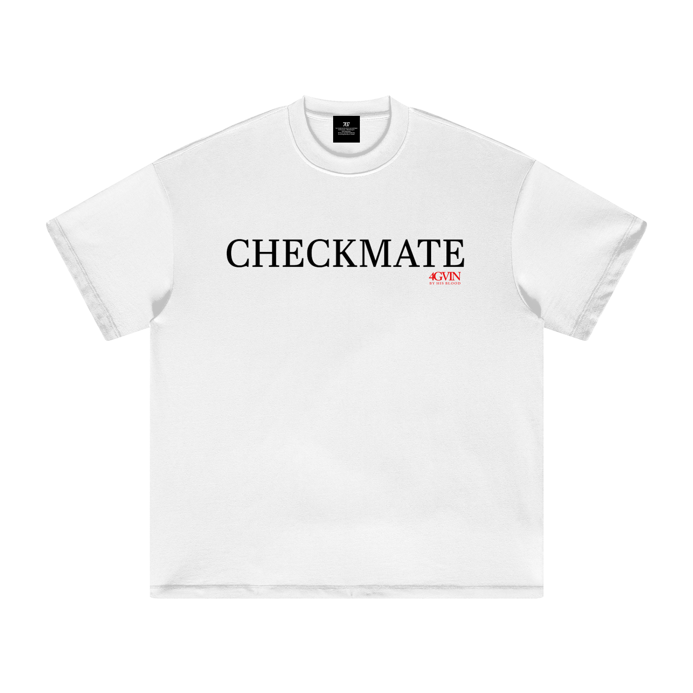 4GVIN ( Checkmate ) Heavyweight Tone T-Shirt