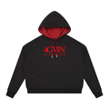 Black & Red "4GVIN" Hoodie