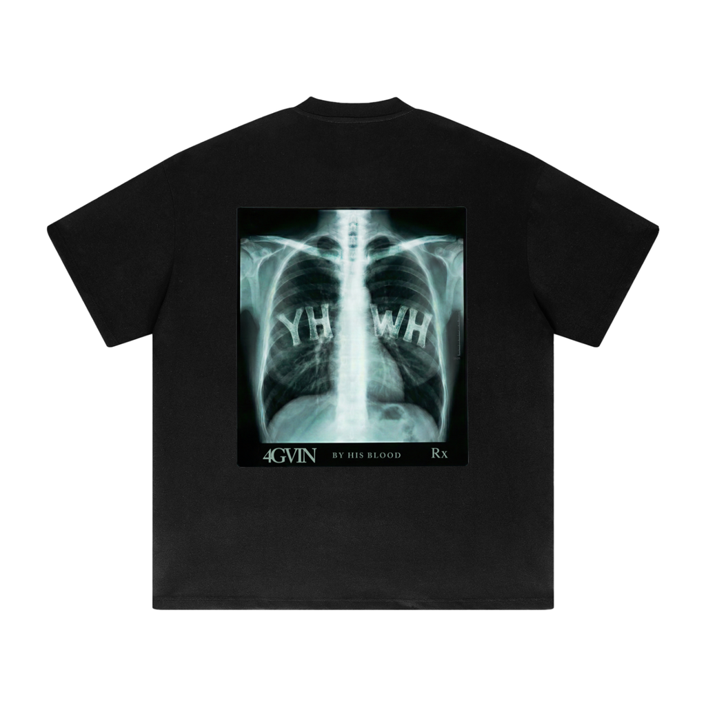 4GVIN "Breath of Life" tee Heavyweight Drop Shoulder ( Oversize )