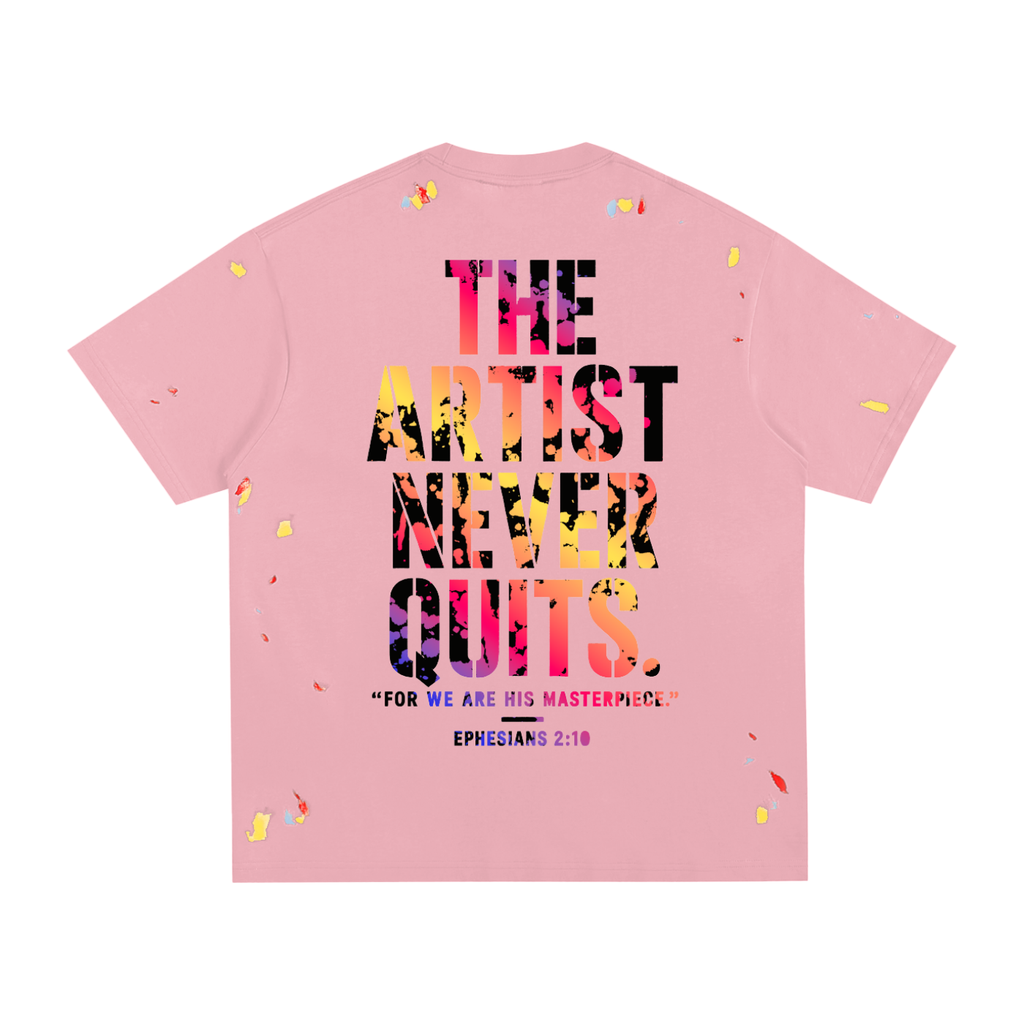 4GVIN ( Art ) Paint Splatter T-Shirt