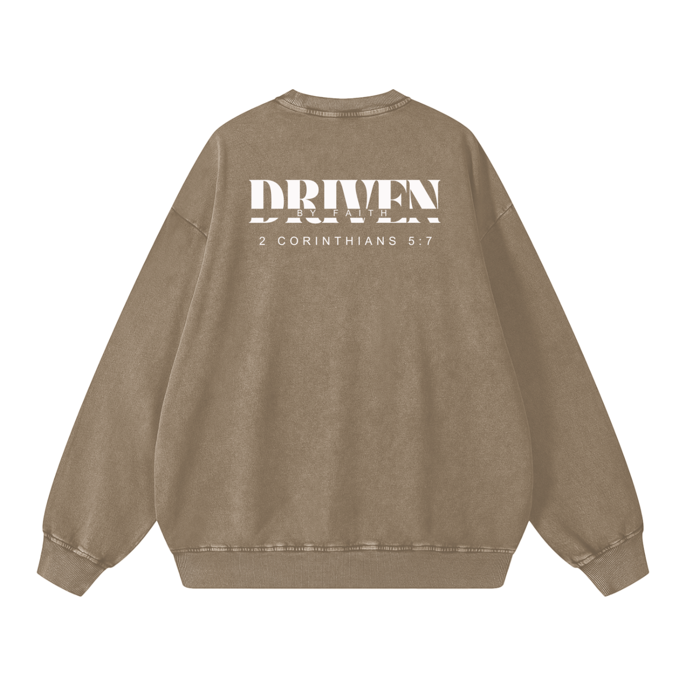 Snow Washed Oversized Sweatshirt