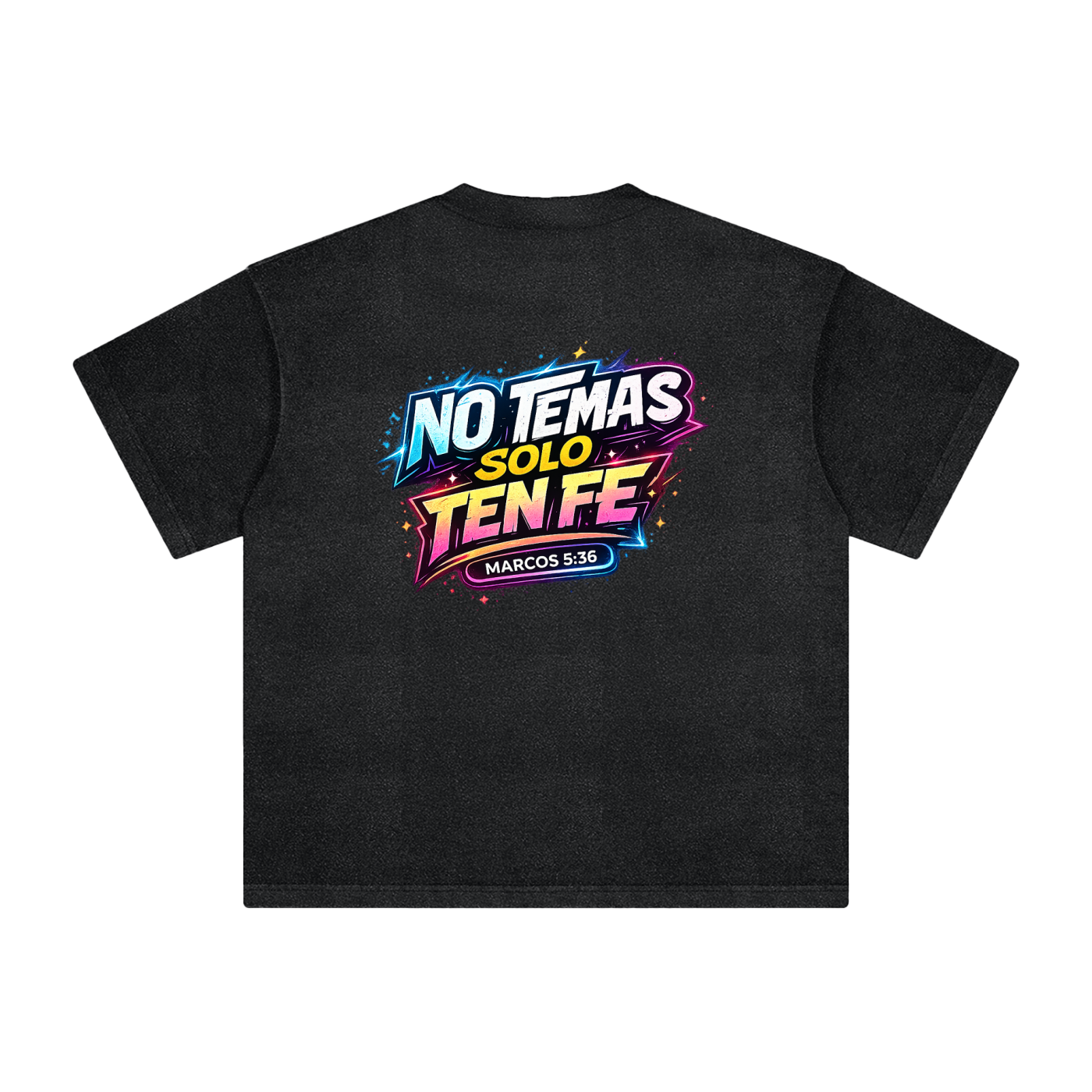 4GVIN ( No Temas ) Heavyweight Vintage Washed T-Shirt