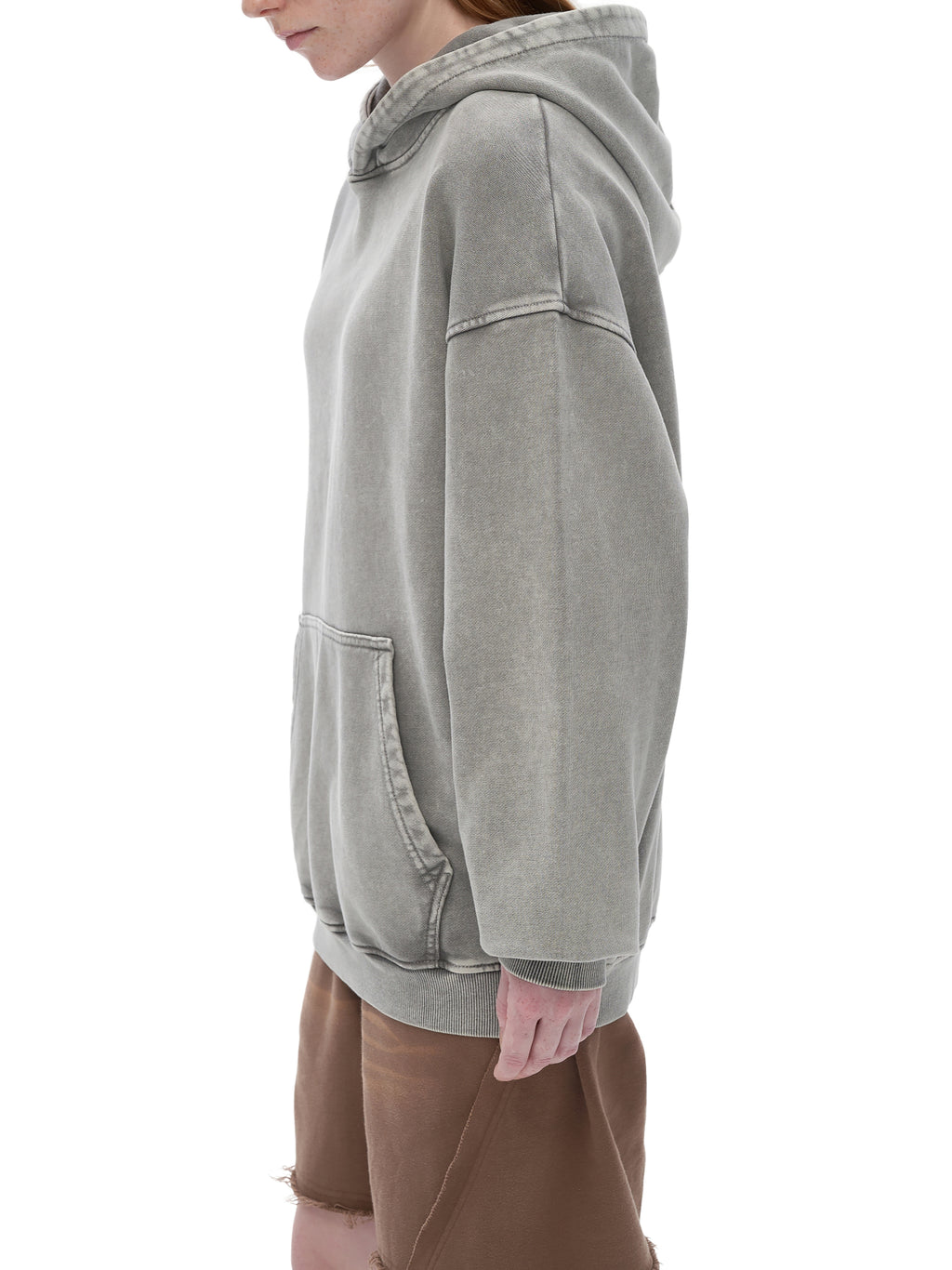 4GVIN ( 5 Panes ) Snow Washed Loose Cotton Hoodie