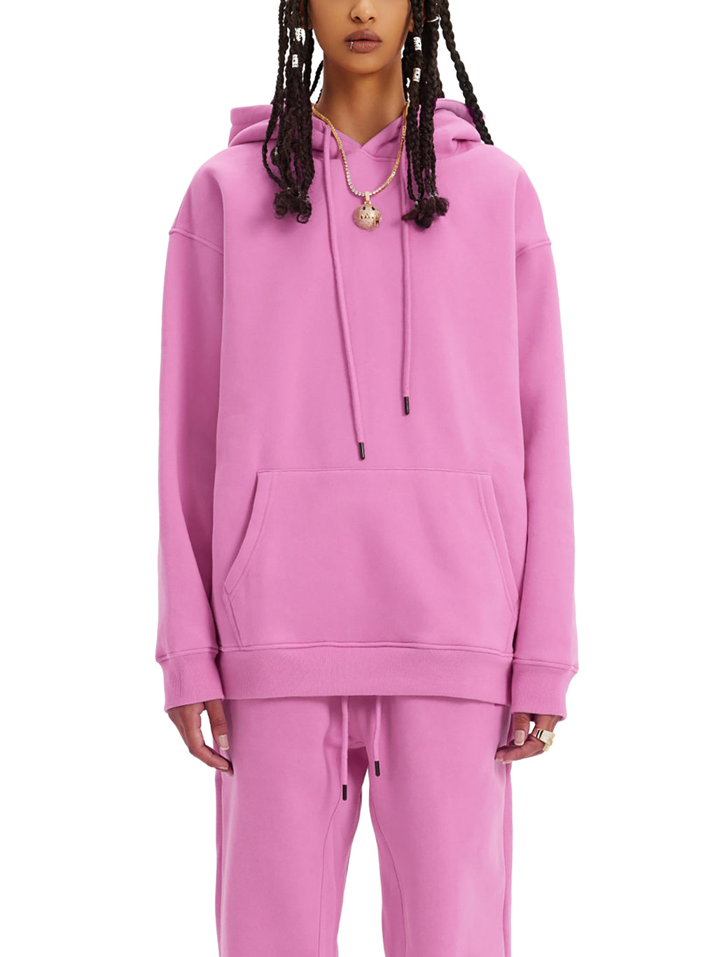 4GVIN Classic Unisex Cotton Hoodie BLUE