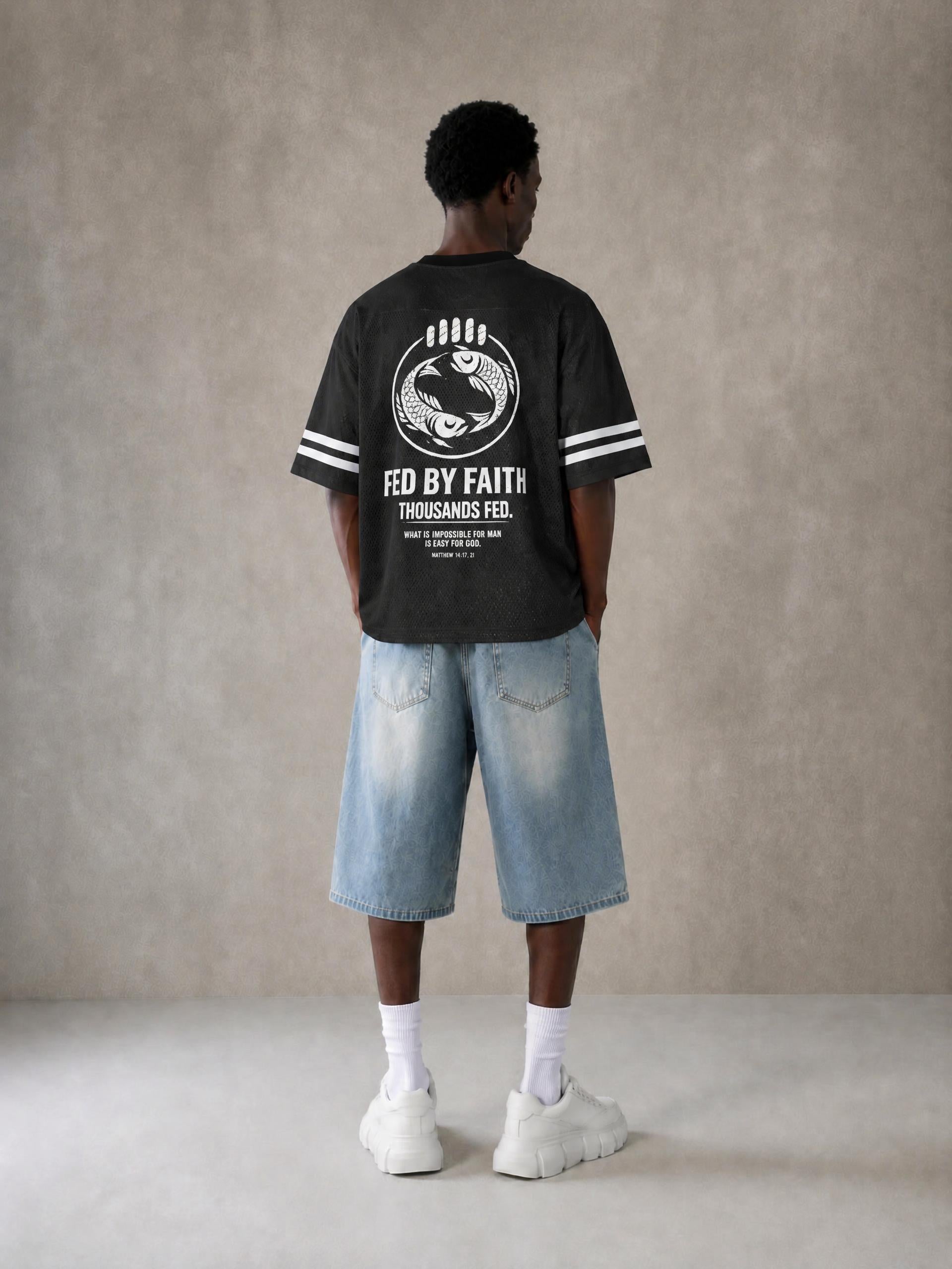 4GVIN ( 5 Panes )  Mesh T-Shirt